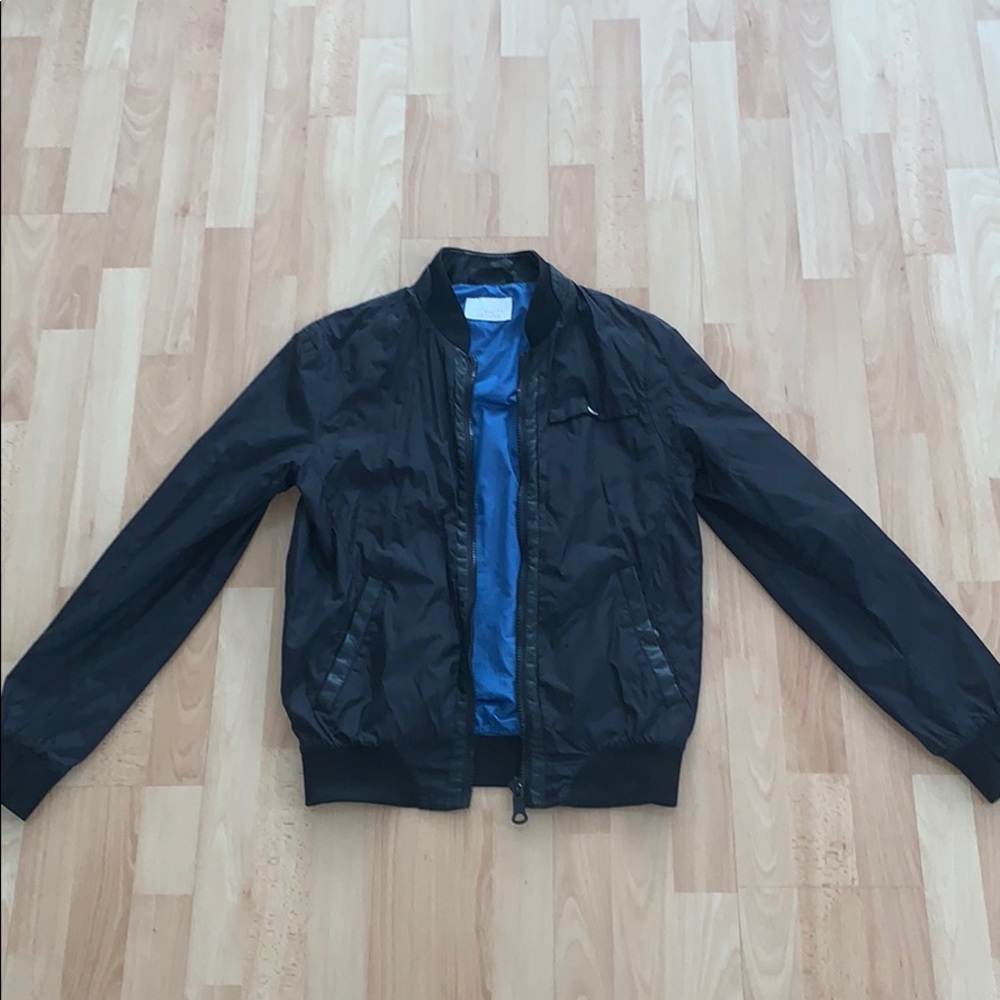 zara man bomber jacket